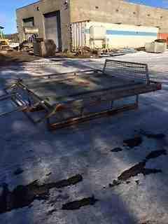 Sled Deck for Long Box Pickup with 9ft Ramp