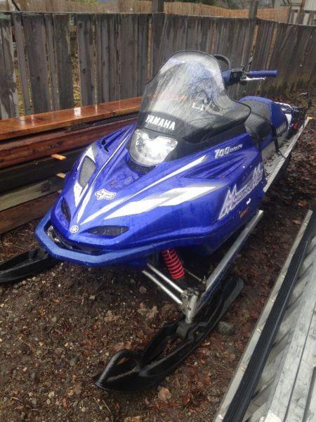 2001 Yamaha Triple Mountain Max 157