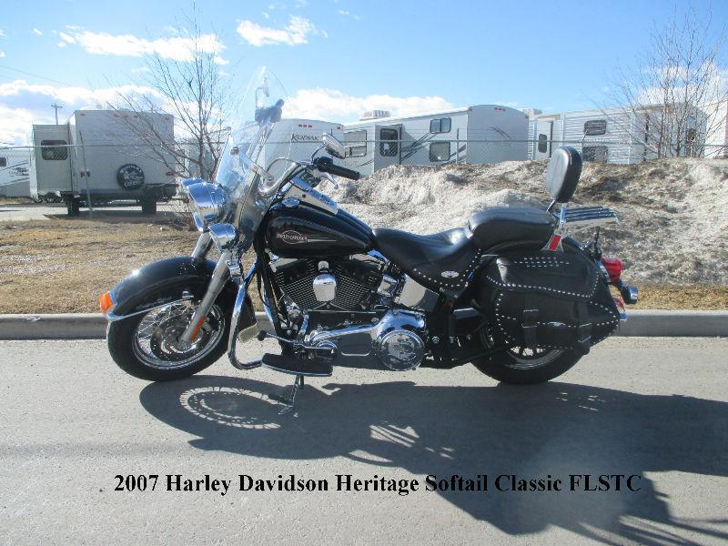 2007 Harley Davidson Heritage Softail Classic FLSTC