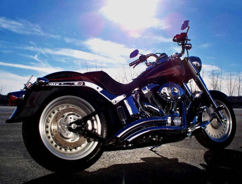 HARLEY DAVIDSON FATBOY with only 12,321 kms !!!!