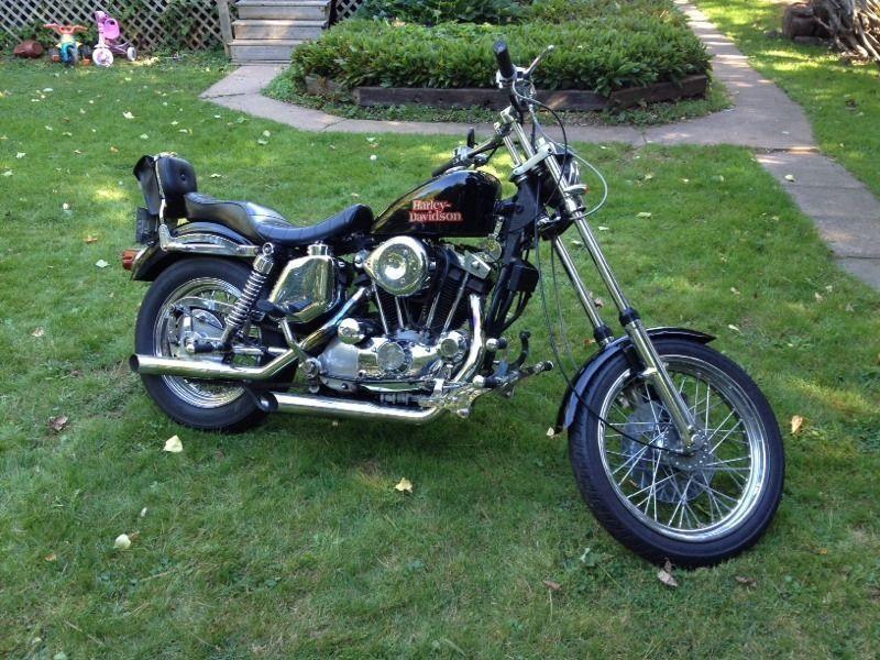1975 Ironhead Harley Sportster