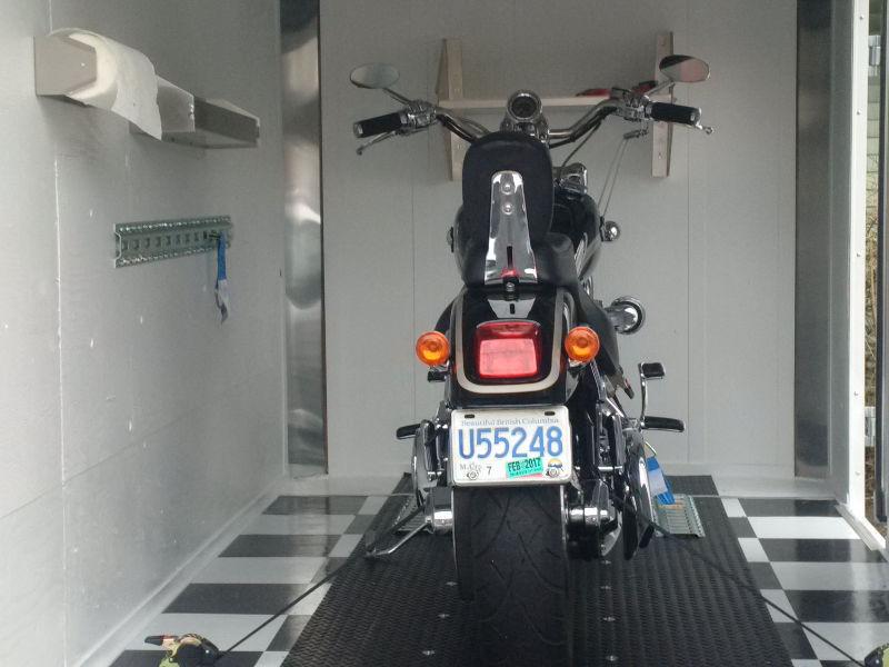 Custom Motorcycle Trailer