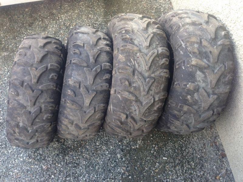 4 used quad tires