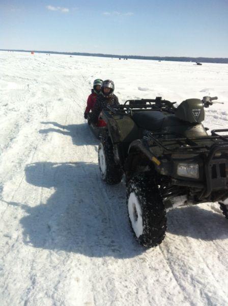 2005 artic cat 400 4x4 with plow