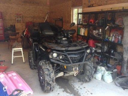 2012 Can am outlander XT 800R with extras