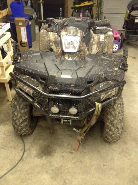 LIKE NEW CAMO 2015 Polaris 570 sportsman 5yr warranty