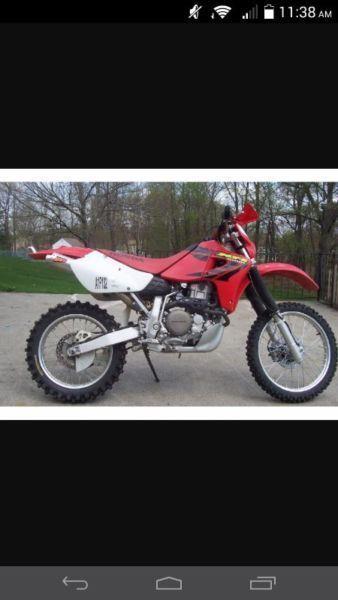 2002 HONDA XR650R WITH UPGRADES
