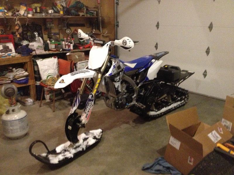 2011 Yamaha YZ450F with Timbersled Kit