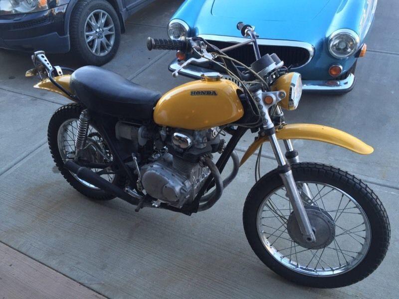 1970 Honda sl350, rare bike needs minor tlc