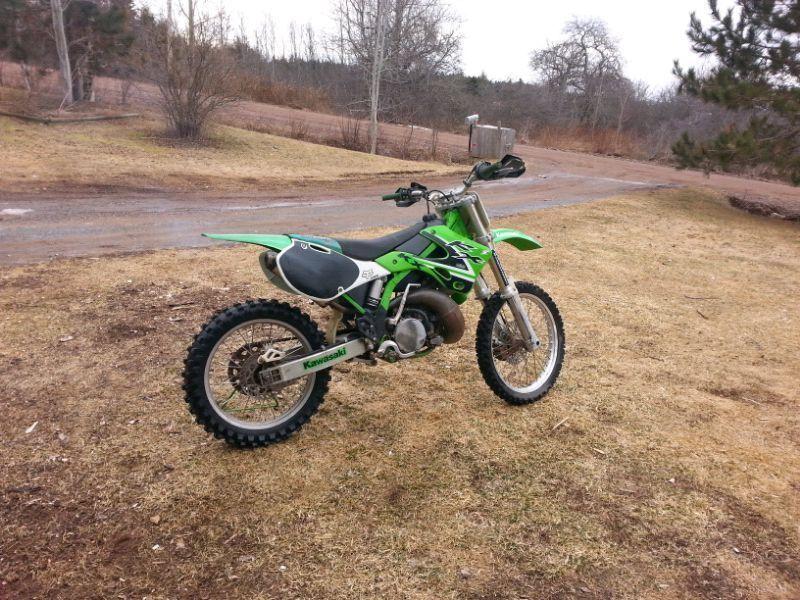 Looking to trade my kx 250 for a 250 4 stroke dirt bike