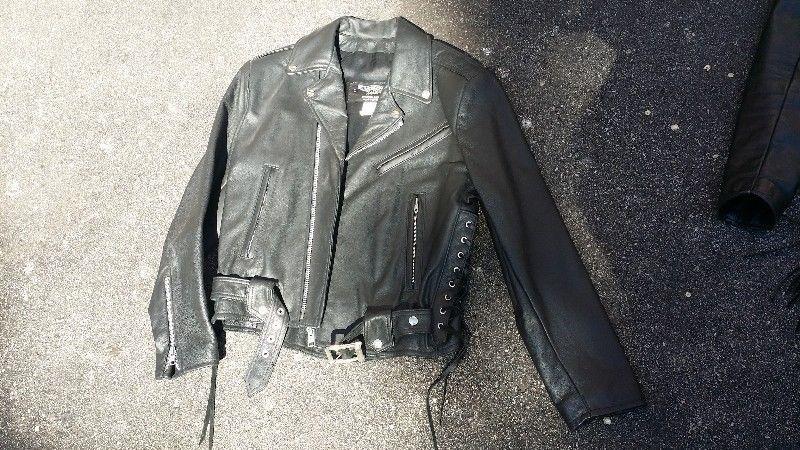 leather biker jacket 