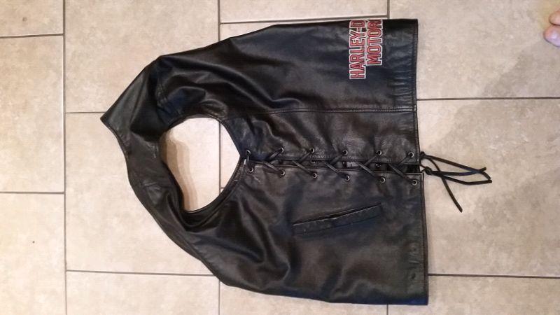 Harley Leather Vest