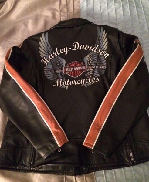 Ladies 1W Harley Davidson leather jacket