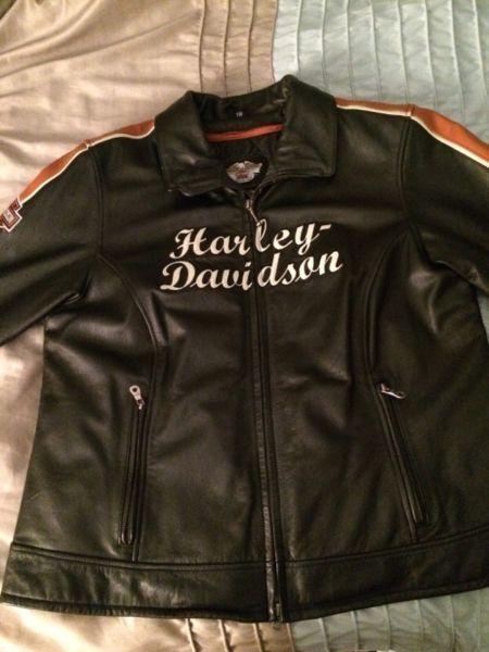 Ladies 1W Harley Davidson leather jacket