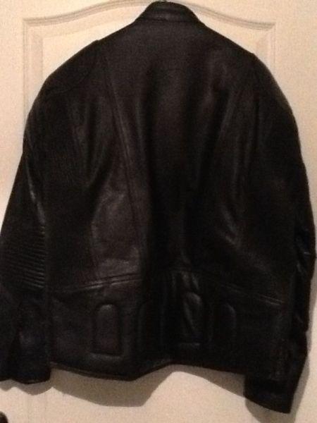 Motorcyckle black jacket