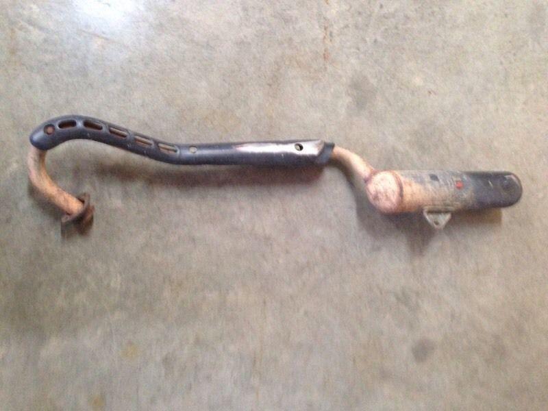 Honda xr80/100 exhaust for sale