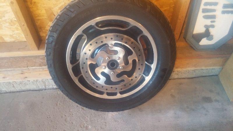 Harley Front Wheel Complete