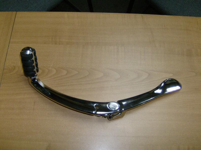 CHROME SHIFTER WITH KURYAKYN COVER YAMAHA ROADLINER STRATOLINER