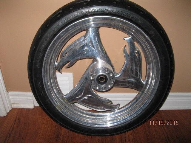 Harley Eagle Rim and Tire -Exclusive