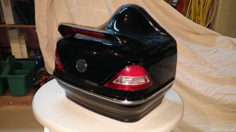 Motorcycle Top Case w/Lights