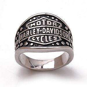 Mens Harley- Davidson Ring, w/ Rivet design, size 11