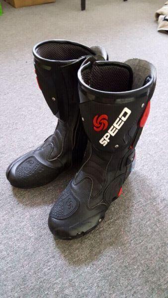 Motorcycle boots!