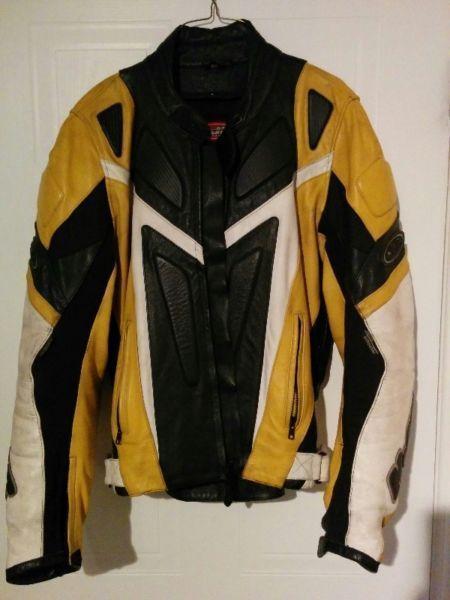 HJC Leather Motorcycle Jacket