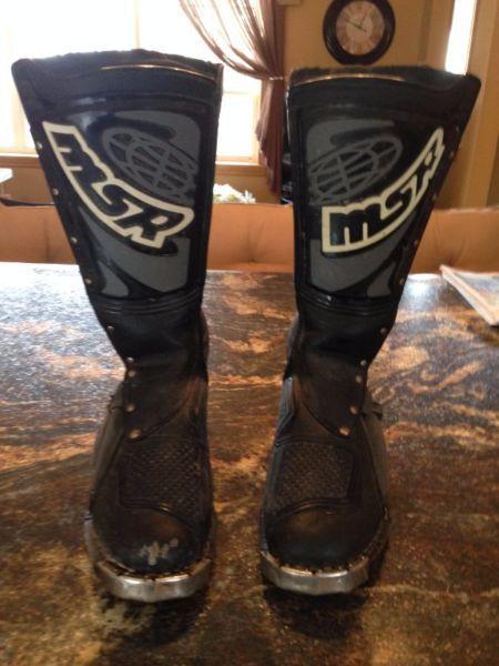 motocross or atv riding boots