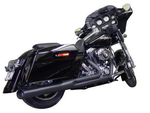 Brand new Patriot 2 into 1 black exhaust system for harley