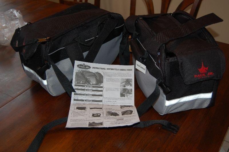 Motorcycle saddel bags brand new never used great price