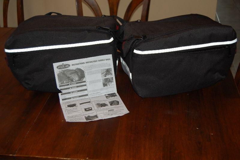 Motorcycle saddel bags brand new never used great price