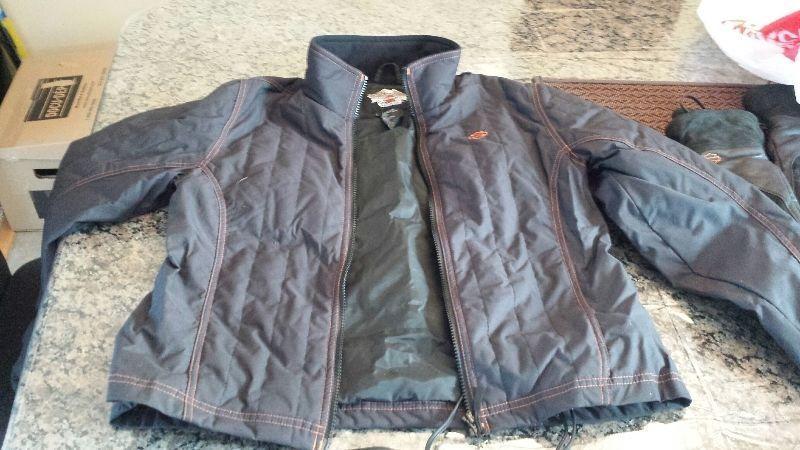 Manteau et Gants chauffants Harley Davidson