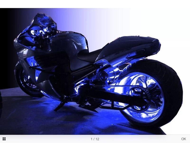 Lumières LED pour moto