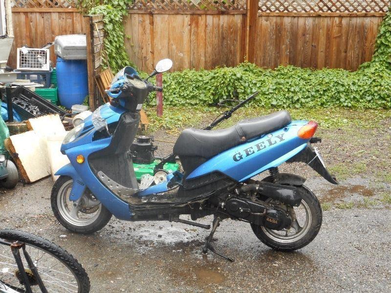 motor scooter