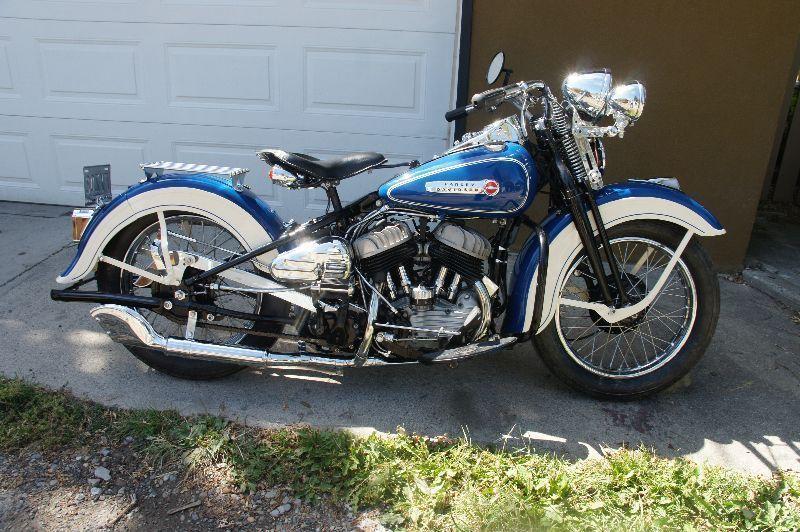 1942 Harley Davidson 45 WLA - restored