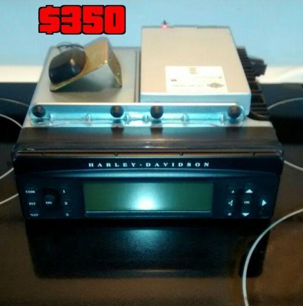 HARLEY DAVIDSON STOCK RADIO/CD/SAT RADIO/AUX FOR SALE