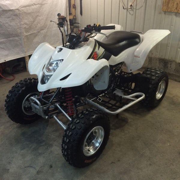 SUZUKI LTZ 400 QUADSPORT 2003 BLANC