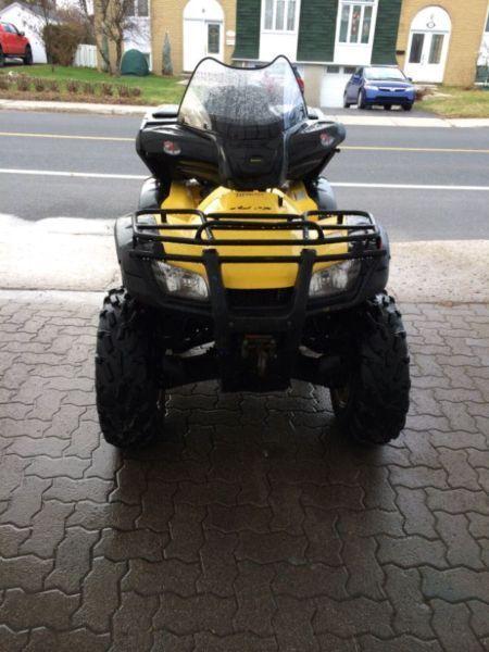 HONDA 2006 TRX 350 4X4 TOUTE ÉQUIPE PROPRE MAGS ITP CHROME