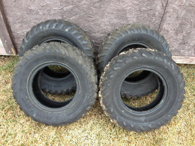 Quad tires and rims