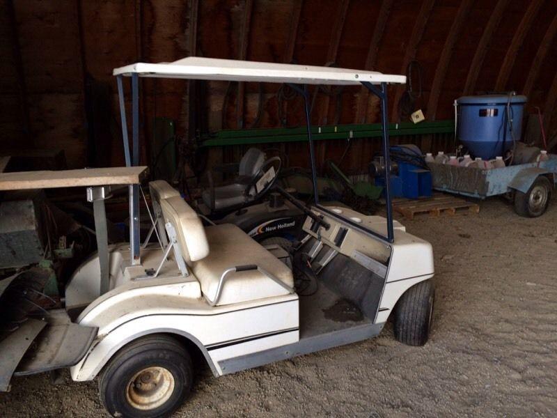 Club Car Electric Golf Cart and Charger