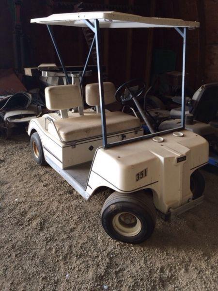 Club Car Electric Golf Cart and Charger