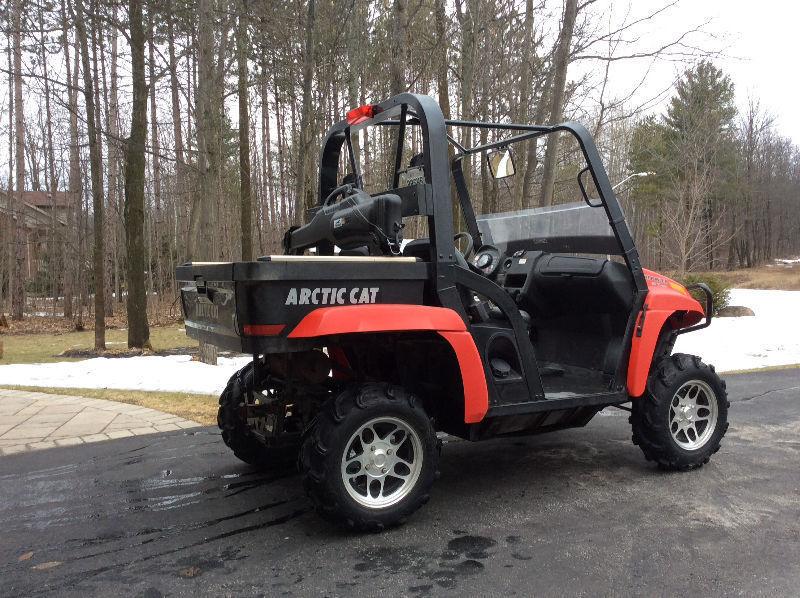 Arctic Cat Prowler and Trailer for sale