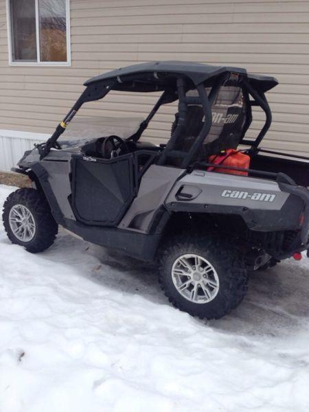 2012 Can am Commander 1000 $11900