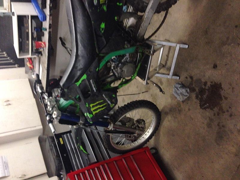 92 kx 125 parts bike