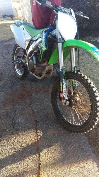 2007 kx450f trade + cash for truck