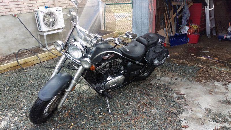 Moto Kawasaki vulcan classique