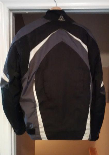 Motorcycle jacket, ONIX armored mens, approx size XL