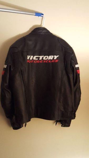 Brand new leather victory jacket