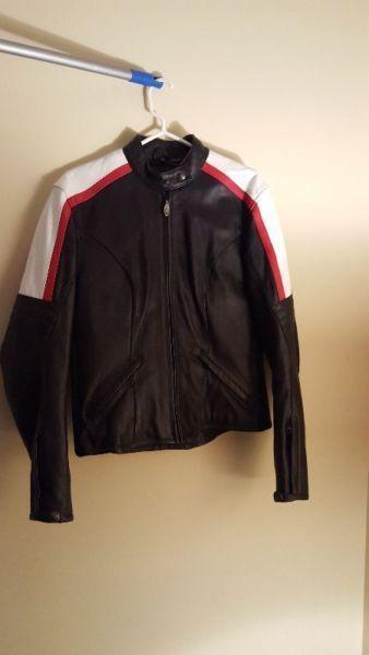 Very sweet woman's leather victory jacket