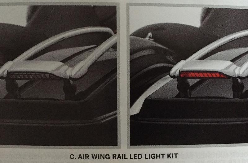 Airwing Saddlebag Lid Rails